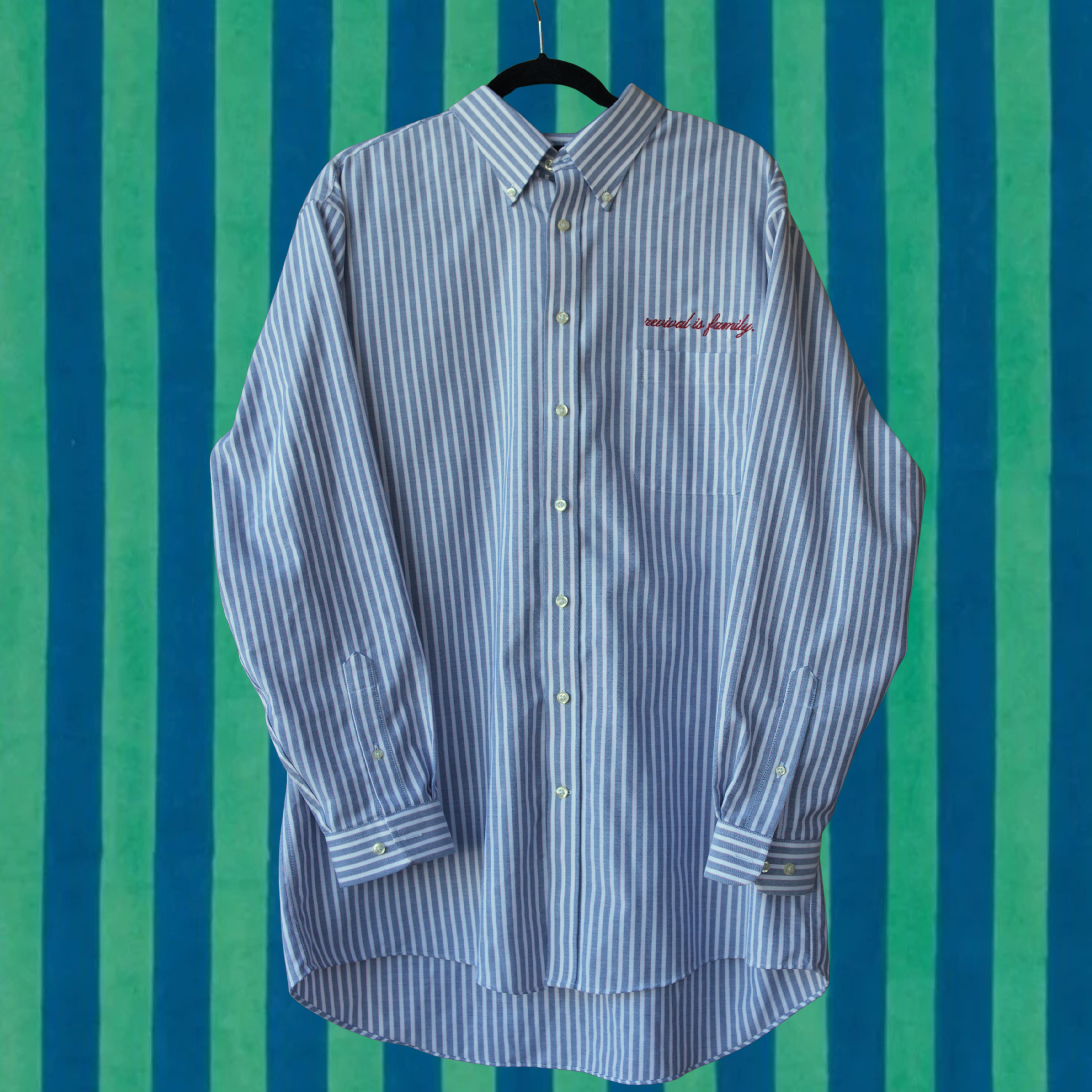 Stratford Classic Stripe Button-Up